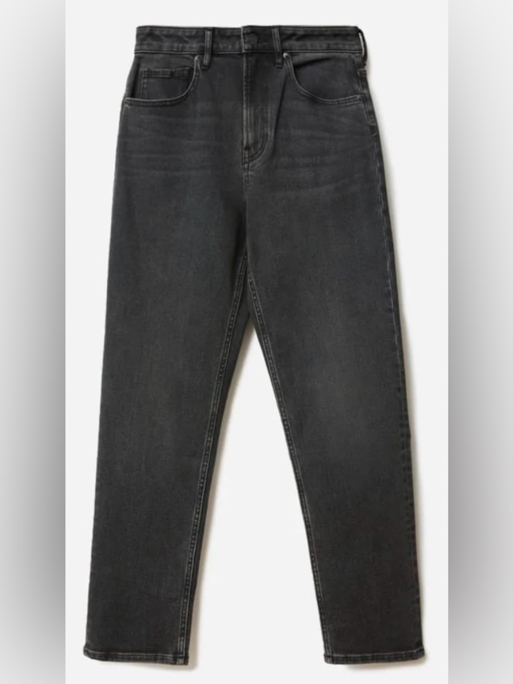 Everlane Women's Straight Leg Jeans in Washed Black